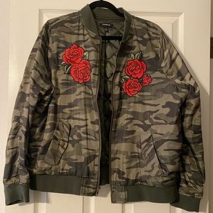 Torrid Camouflage Jacket
